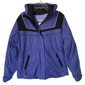 Kid’s Columbia Parka - Periwinkle Color Sz 14/16